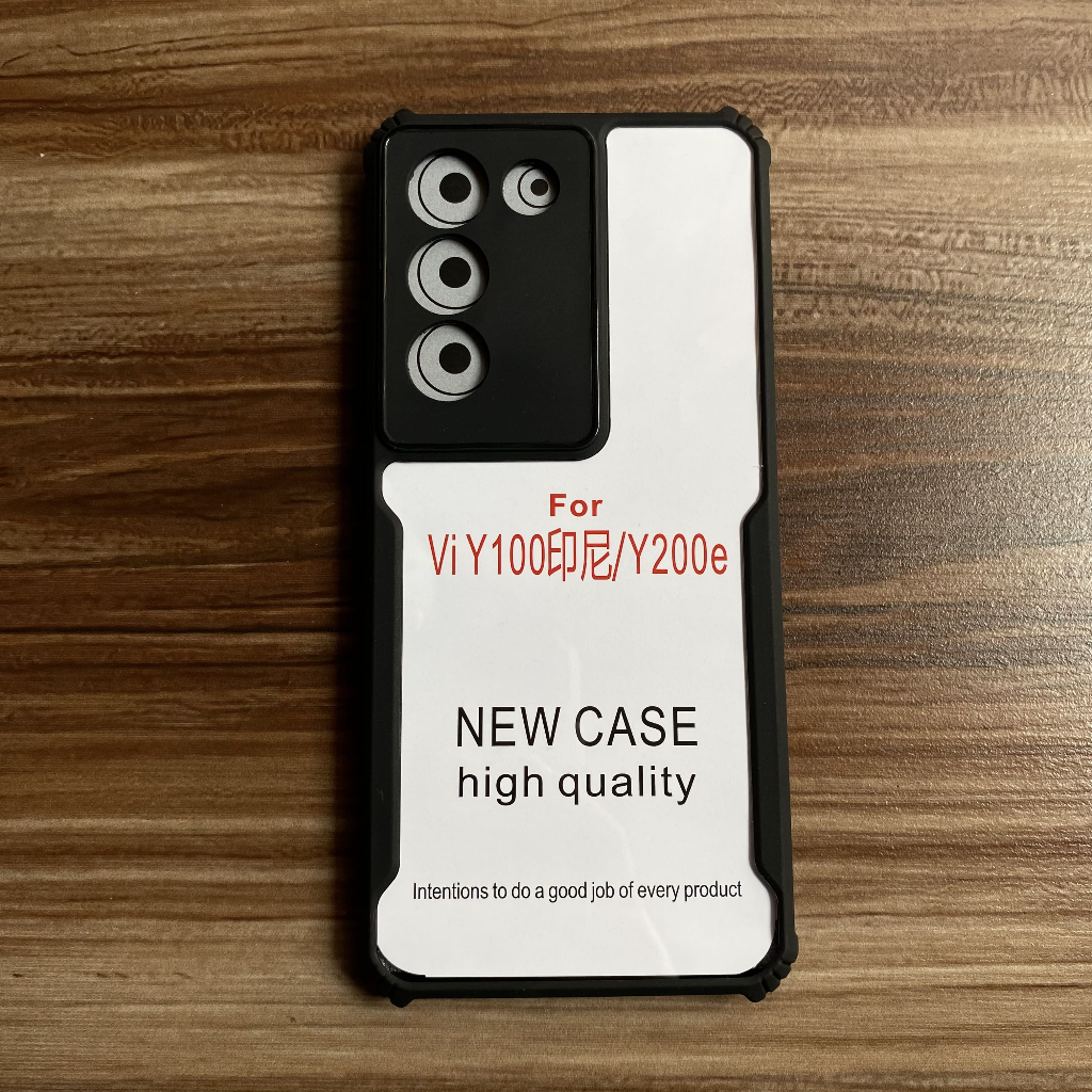 Hard Case VIVO Y100 VIVO Y200e Luxury Transparan Case for VIVO Y100