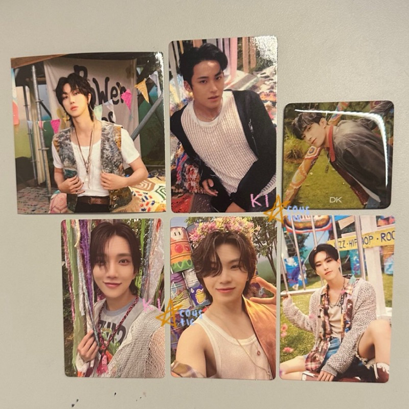 unsealed fullset seventeenth heaven seventeen svt album regular pm 10:23 sticker the8, photocard jos