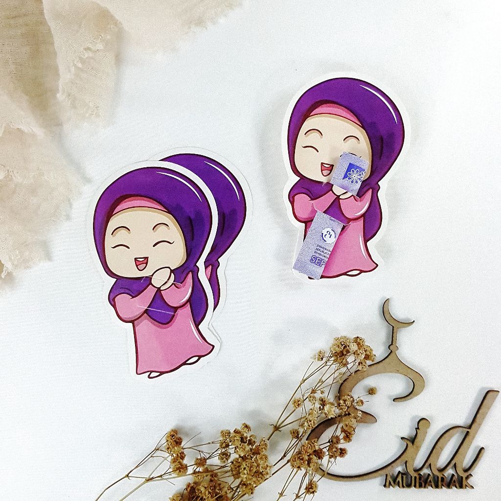 

Amplop Lebaran peluk 3D isi 10 lembar