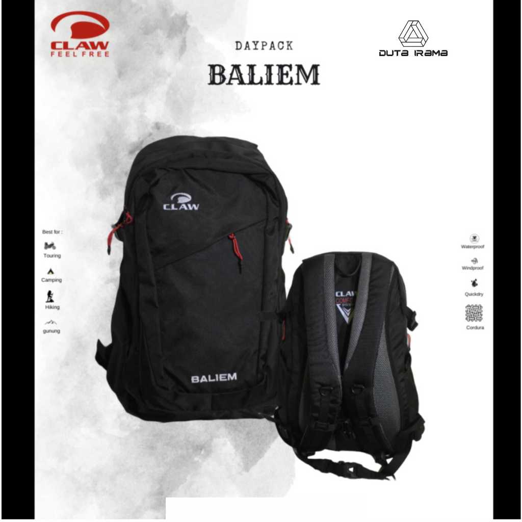 DUTAIRAMA - tas Daypack 30 liter Claw Baliem Series