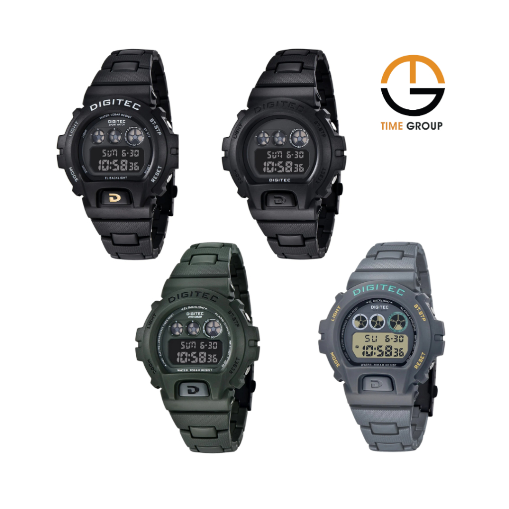 JAM TANGAN PRIA DIGITEC DG5198R DG-5918R DG-5198R DG5198R ORIGINAL