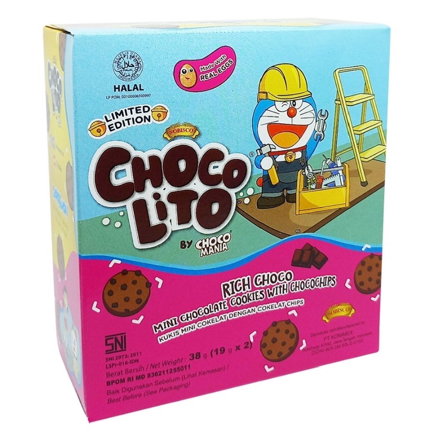 

CHOCOLITO Mini Cookies Chocochips Rich Choco 2 x 19 g