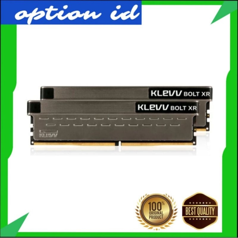 Memory RAM KLeVV BOLT XR 16GB | 8GBx2 DDR4 3600 MHz