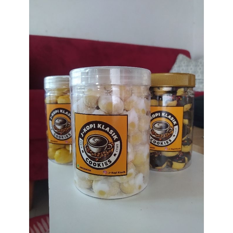 

kue bola salju lembut kemasan 750ml