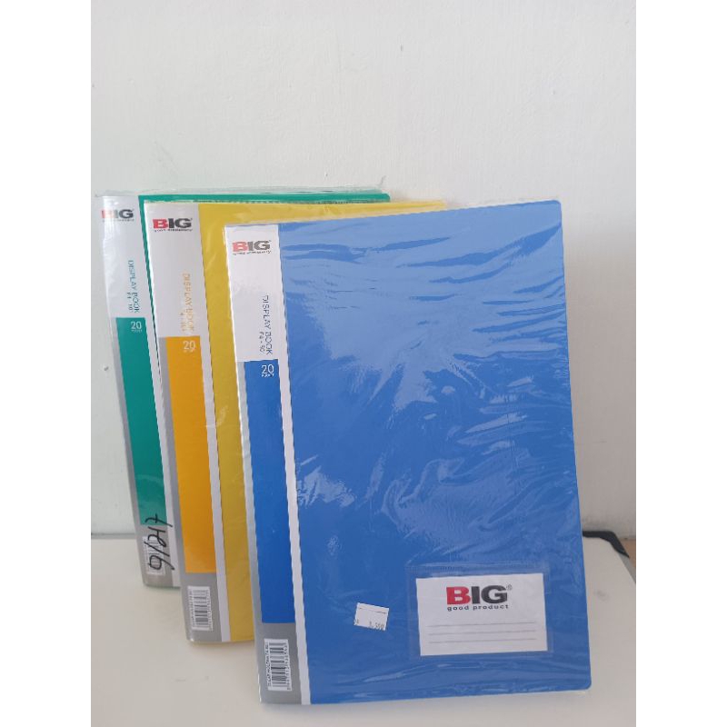

Map kertas big Display book F4
