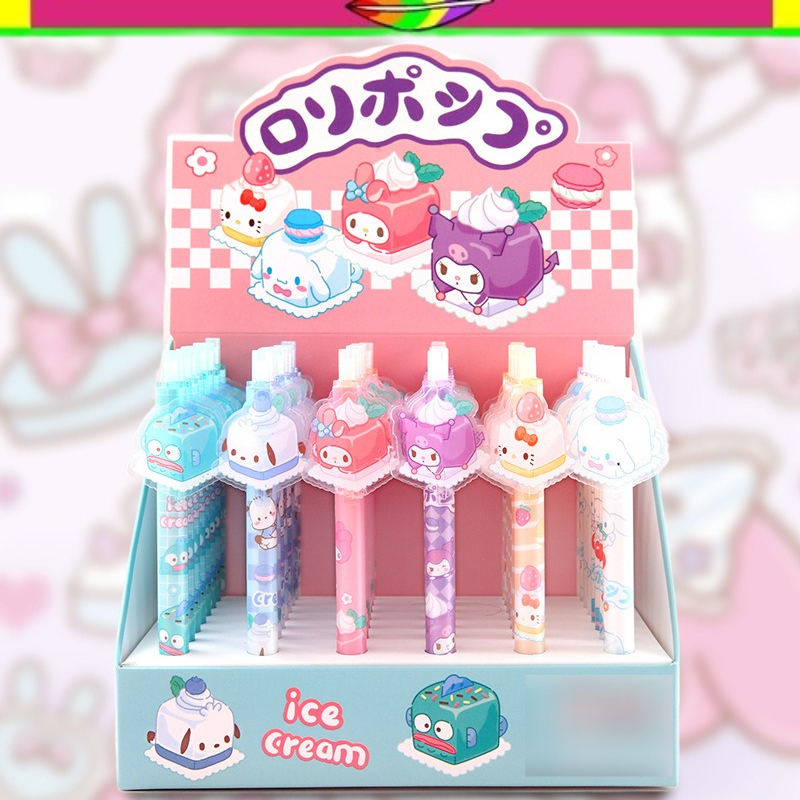 

PULPEN MIKA SANRIO ICE CUBE TINTA HITAM | PULPEN SANRIO | PEN SANRIO | ALAT TULIS SEKOLAH | ALAT TULIS KANTOR | PERALATAN TULIS | PULPEN LUCU | KUROMI | MELODY | POMPOMPURIN | CINAMORROL | POCACO | KMK