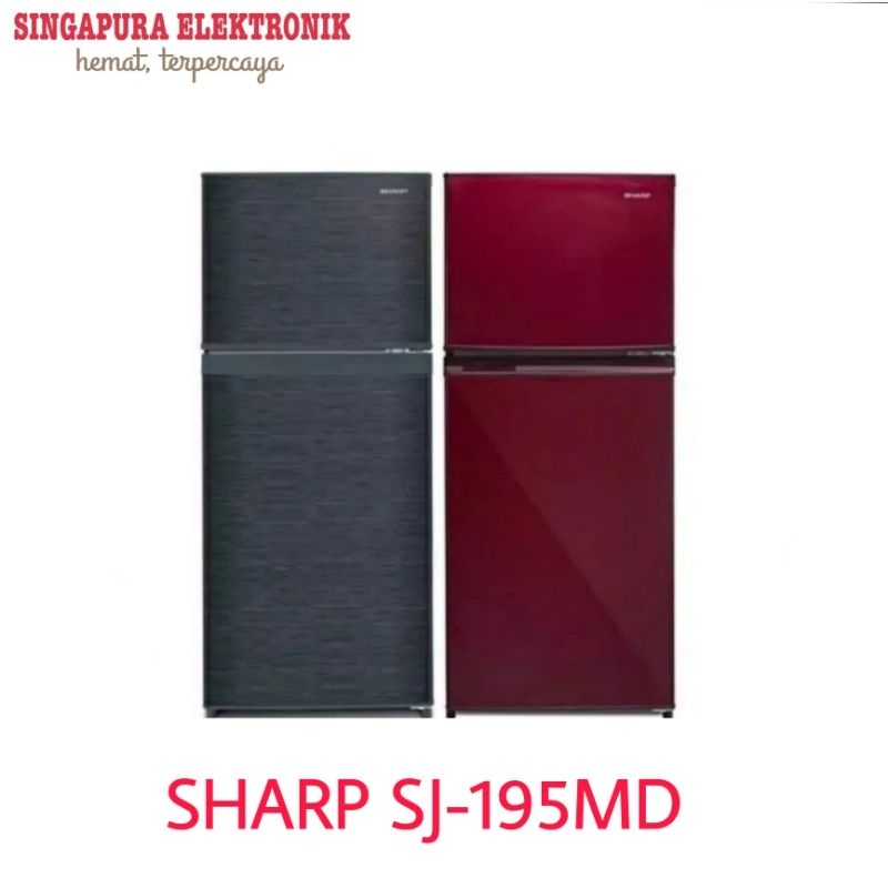 Sharp kulkas SJ-195MD
