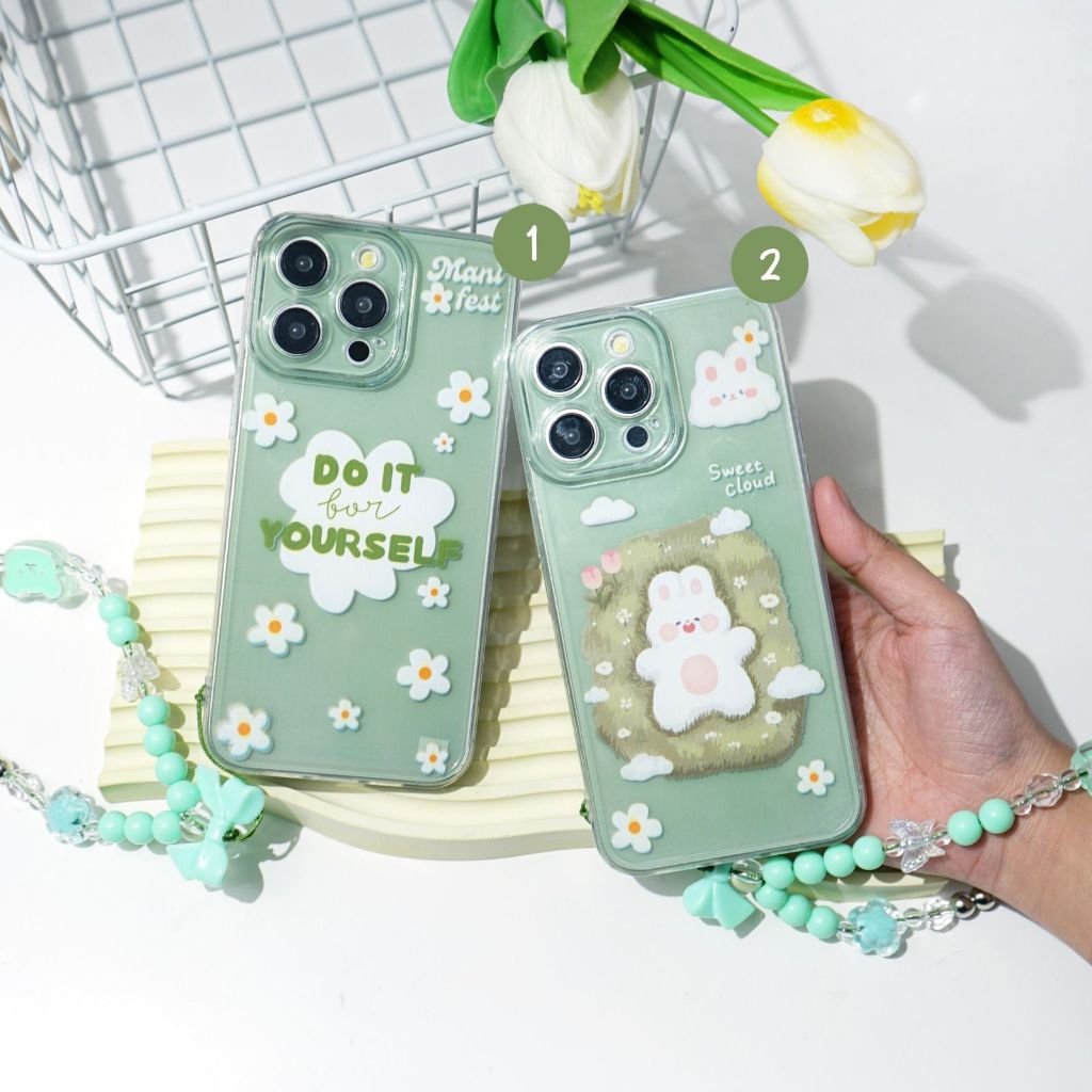 [TP11] Case Bening Motif Free Strap Tali HP Type Vivo y12 y15 y17 y20 y21 y22 y27 y35 y36 y15s y12s 