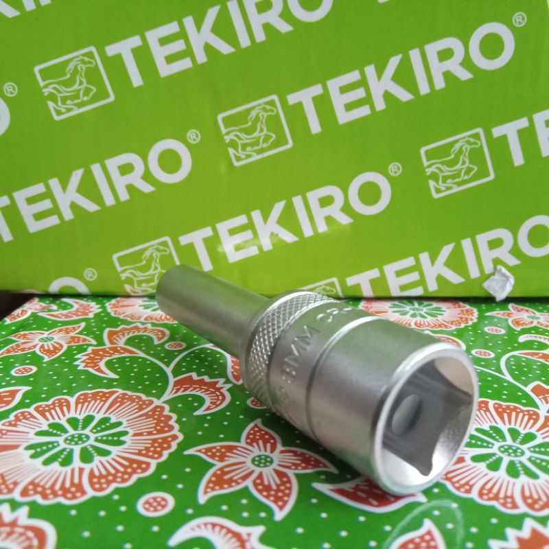Tekiro mata shock panjang 1/2 6pt 8mm anak kunci shock sock 8mm