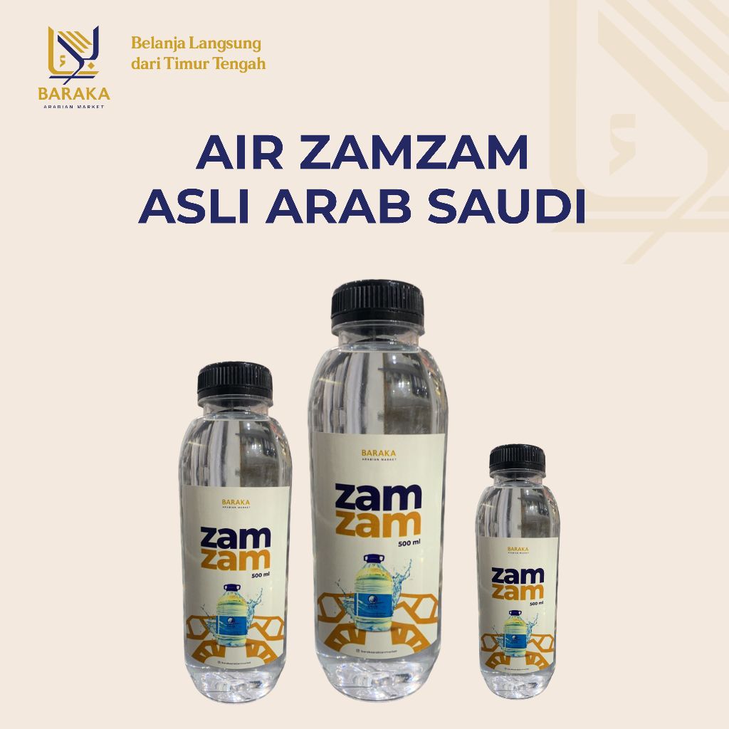 

Air Zam-zam asli Arab saudi