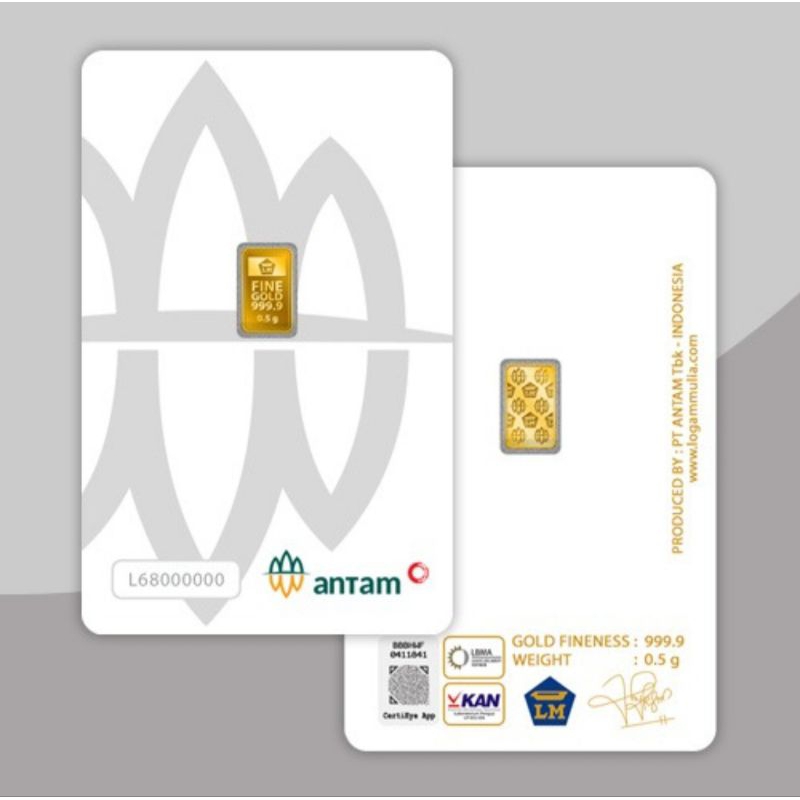ANTAM Emas Batangan - 1 gram (2024)