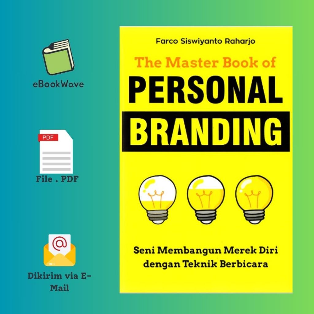 

The Master Book of Personal Branding Book BEST SELLER (Bahasa Indonesia)