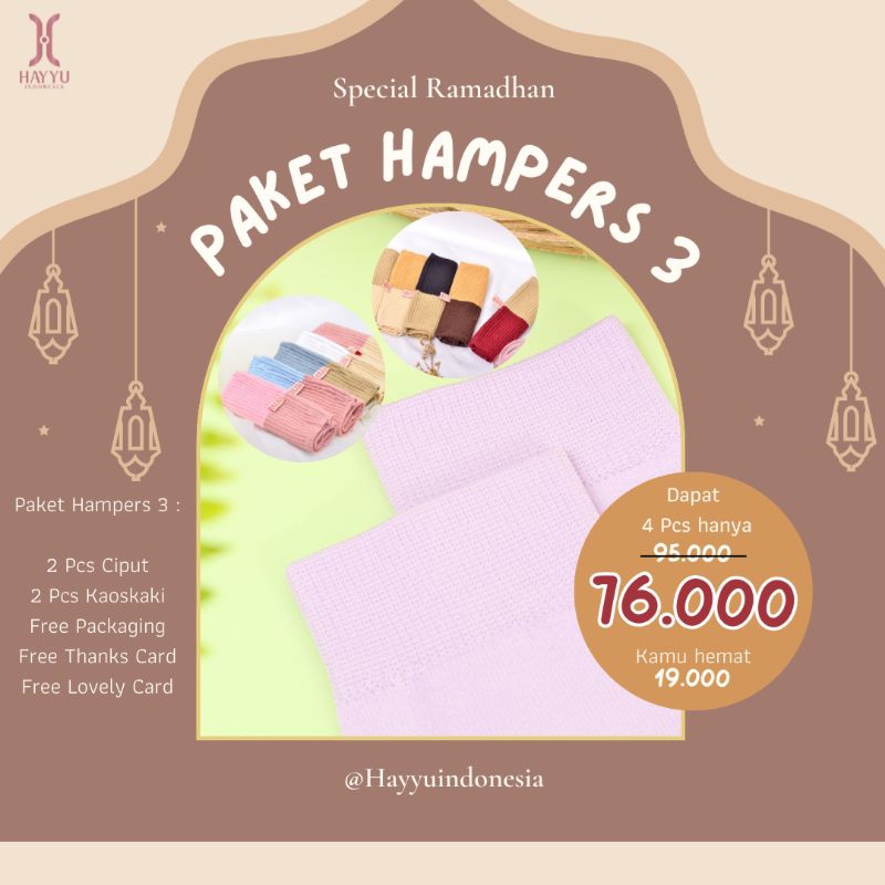 

Paket Hampers 3 - Hayyu Indonesia - Kualitas Premium