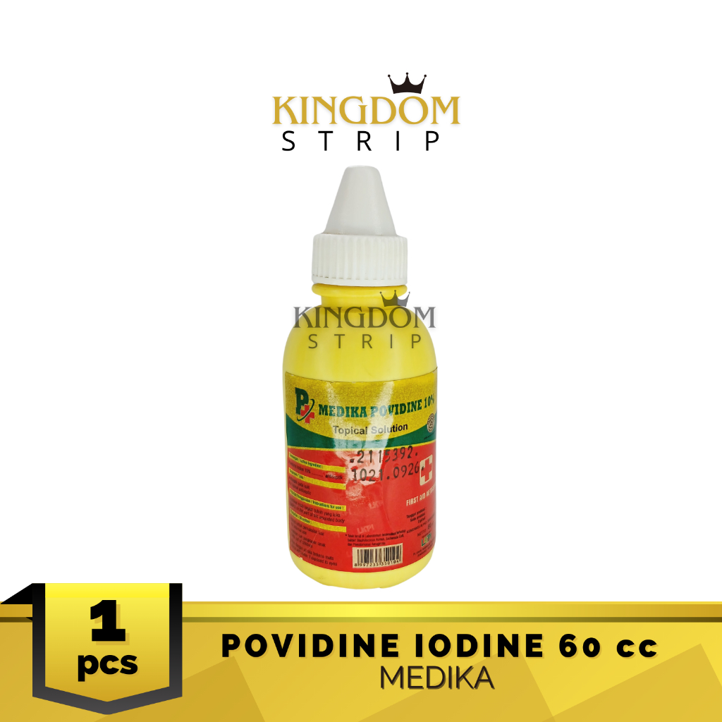 Povidone 10% 60 cc Medika