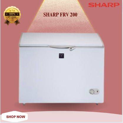 SHARP CHEST FREEZER FRV 200 BOX CHILLER/FRV200/FRV-200/FRV 200/BOX CHILLER/CHEST FREEZER