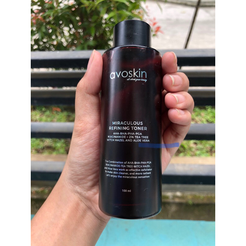Preloved Avoskin Miraculous Refining Toner / Exfo toner