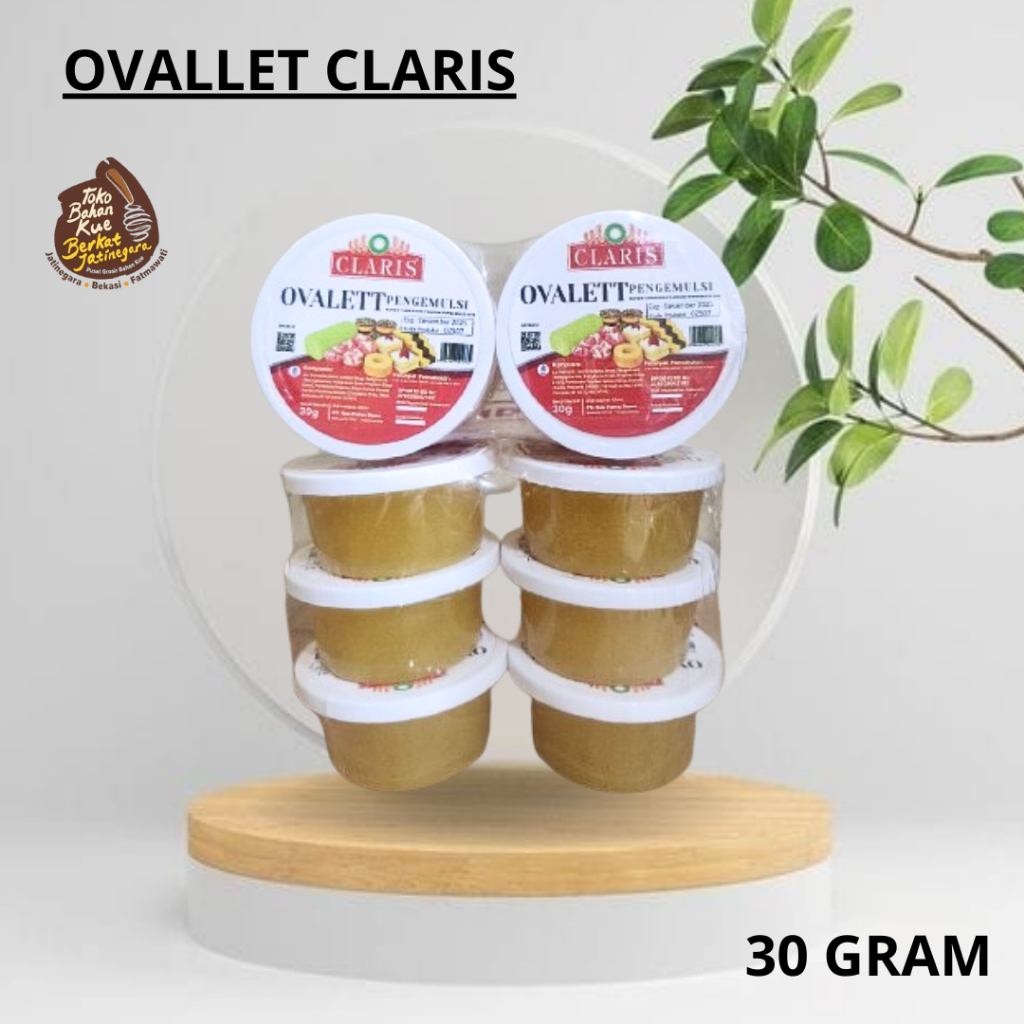 

OVALLET CLARIS 30 GR / OVALLET / CLARIS / PCS