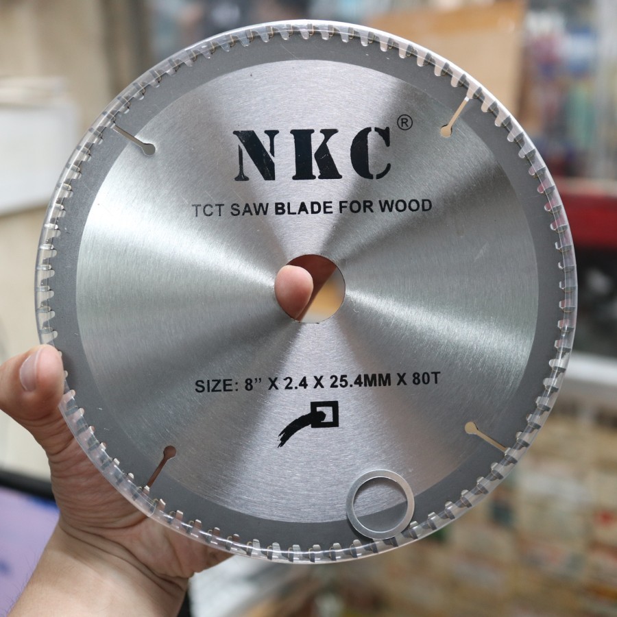 mata gergaji kayu circular saw 8" x 80T x 25mm / circle 8 in inch