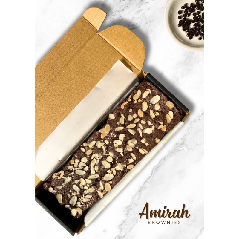 

Amirah Baked Brownies 30x10 Brownies Panggang Nyoklat Premium