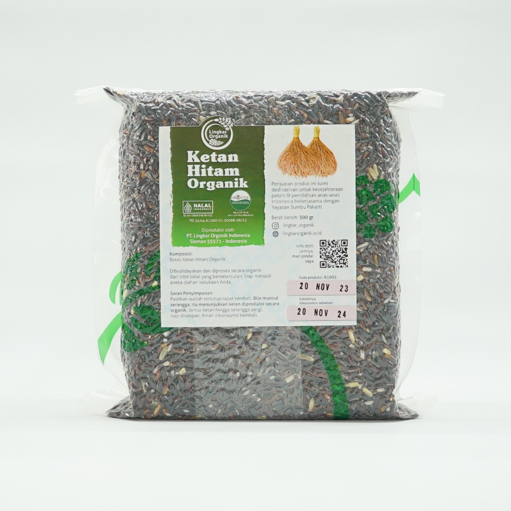 

LO KETAN HITAM ORGANIK 500 GR