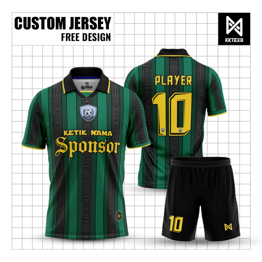 Jersey Custom | Jersey Sepak Bola | Jersey Futsal | Baju Sepak Bola | Baju Futsal | Jersey Printing 