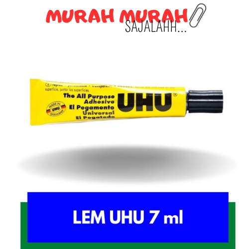

LEM UHU CAIR 7 ML / UHU Cair Kecil Mini 7 ml Original