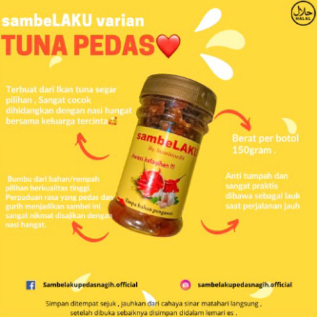 

sambeLAKU tuna pedas nagih