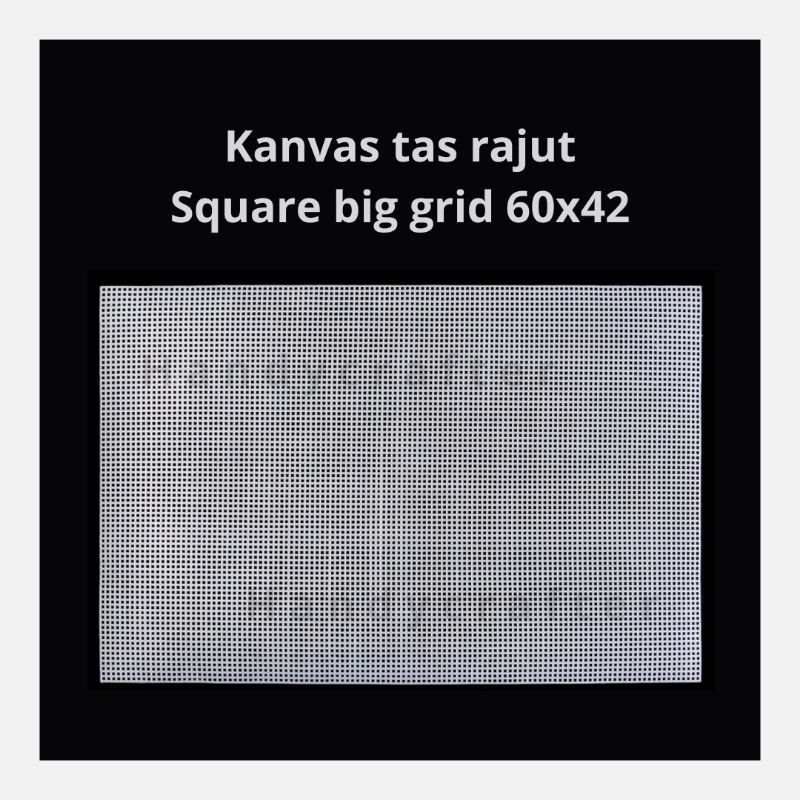 Kanvas tas rajut