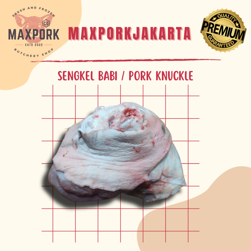 

Daging Engkel Babi / Engkel Babi / Pork Knuckle 1kg