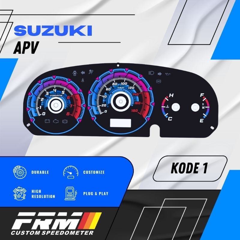 Custom Panel speedometer Suzuki APV