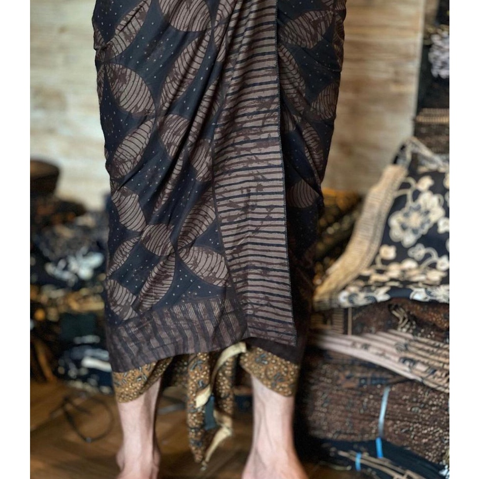 Harga Bersaing SAPUT BATIK PRINT INDIGO  SAPUT BATIK BALI