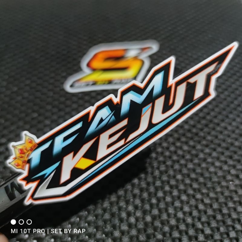 

stiker team kejut