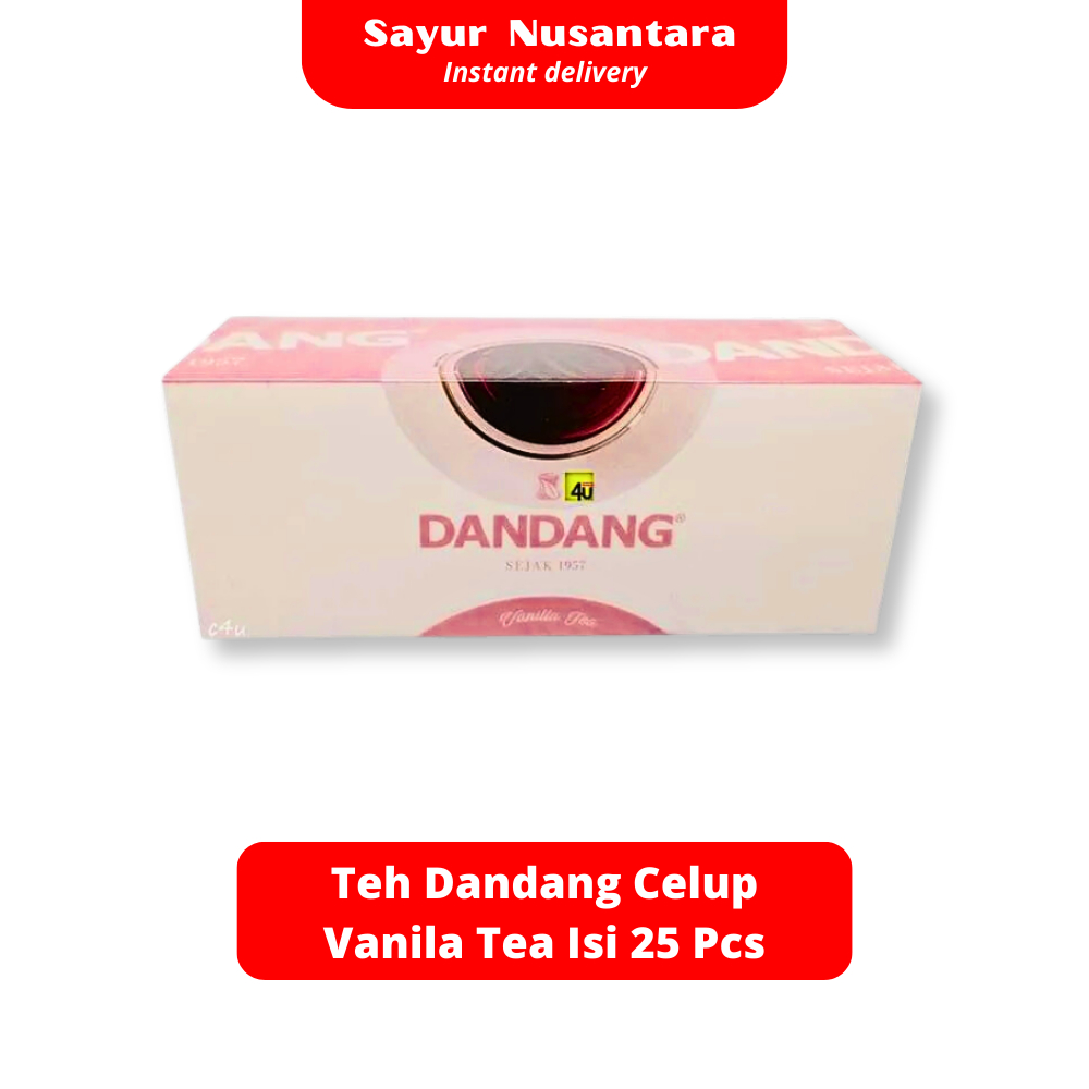 

Teh Dandang Celup Vanilla tea 25 Sachet - Sayur Nusantara
