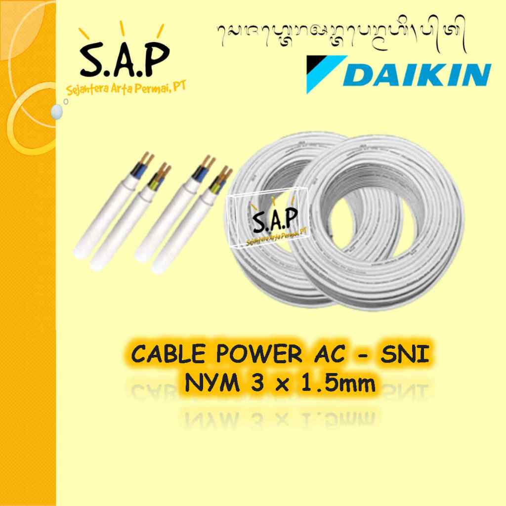 Kabel Power / Cable Power / Cable Control AC NYM 3 x 1.5mm SNI
