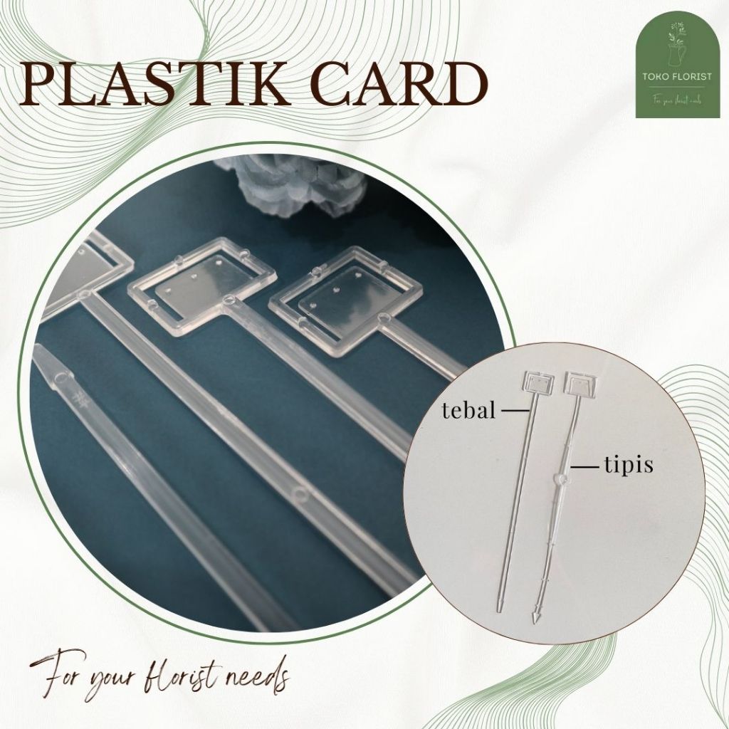 

GROSIR PLASTIC CARD Stick tebal dan tipis isi 10pcs dan 30pcs