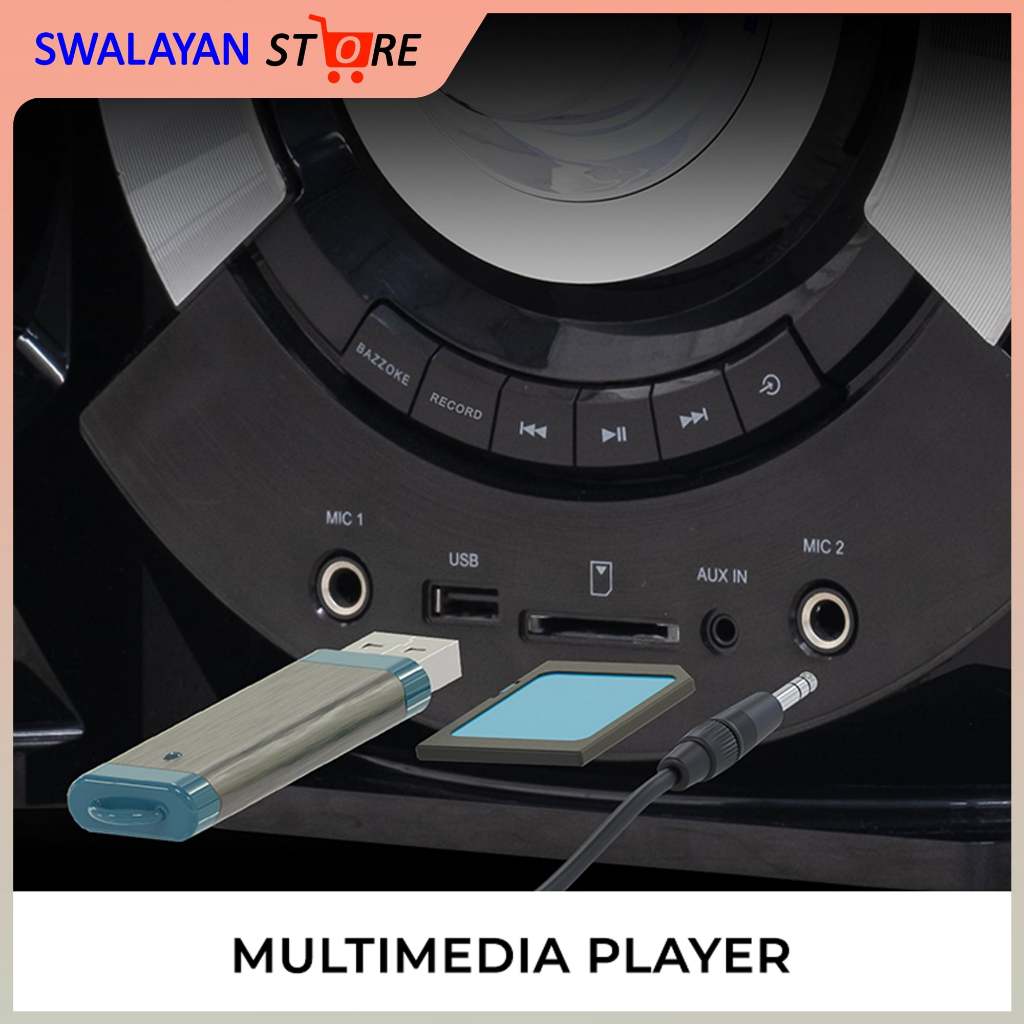 Speaker Bluetooth Polytron PMA 9507/9527 100% ORI