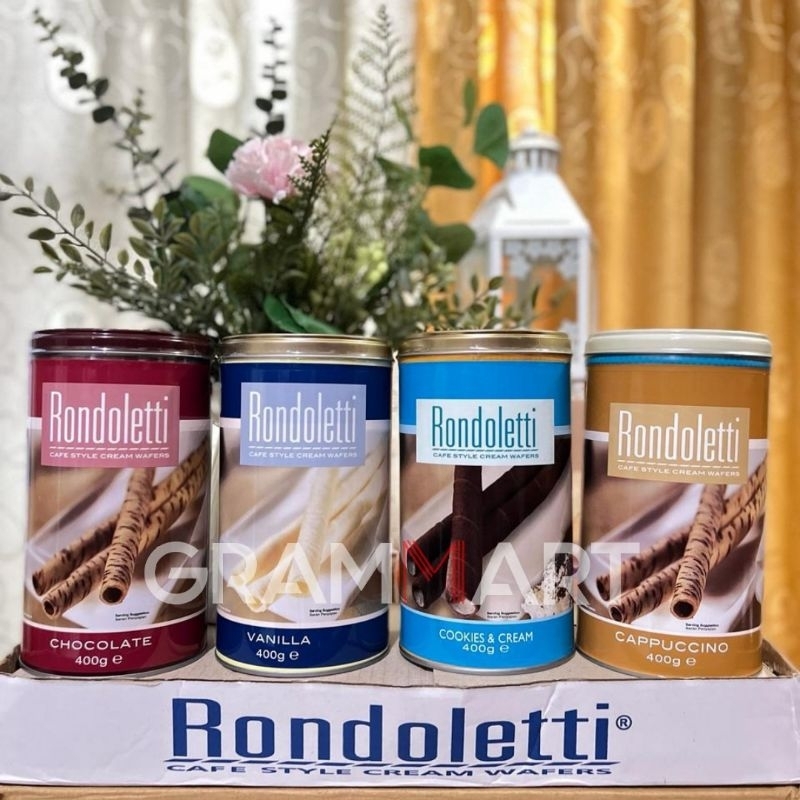 

EKSPEDISI JNE dll | RONDOLETTI 400 gr Astor Wafer Biskuit Kue Kering Lebaran Parcel Rondoleti Coklat