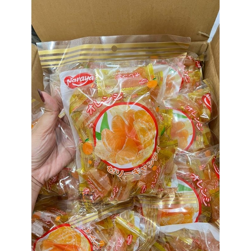 

NARAYA PERMEN JELLY JERUK 500GR HALAL