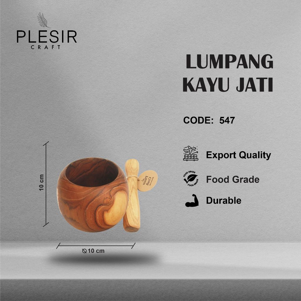 Lumpang Kayu Jati