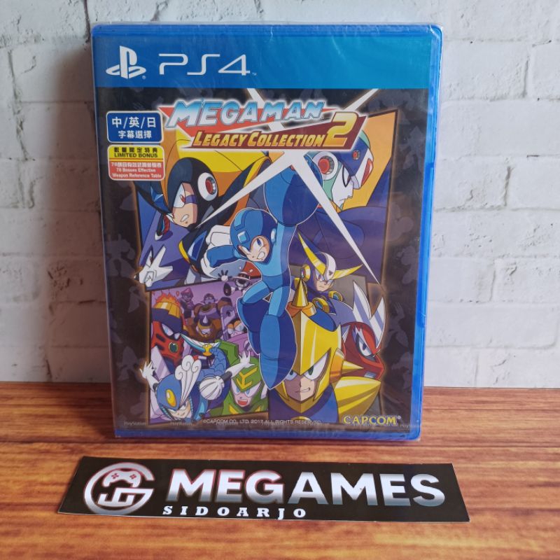 Kaset Bd Ps4 Megaman Legacy Collection 2 - New/Segel