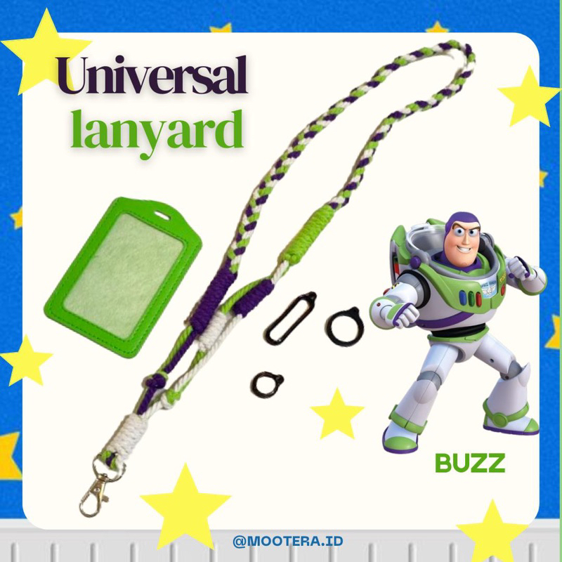 

UNIVERSAL LANYARD BUZZ (ID CARD,PODS,TALI HP)