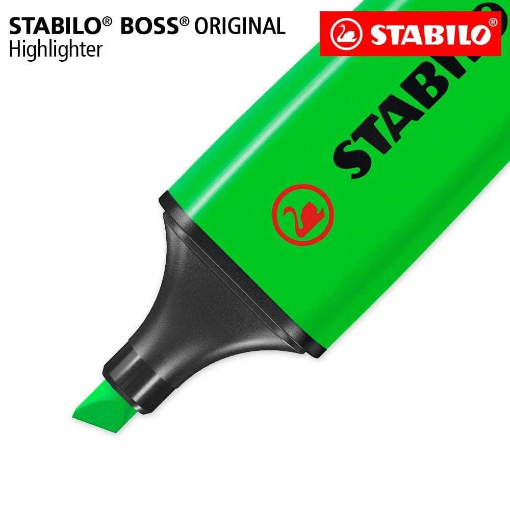 

TEXTLINER / STABILO PENANDA / HIGHLIGHTER STABILO BOSS HIJAU 7033