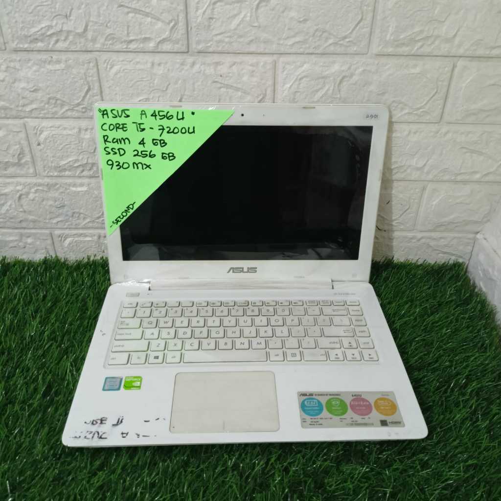 ASUS A456U CORE I5-7200U RAM 4GB SSSD 256GB NVIDIA 930MX 14INCH MURAH