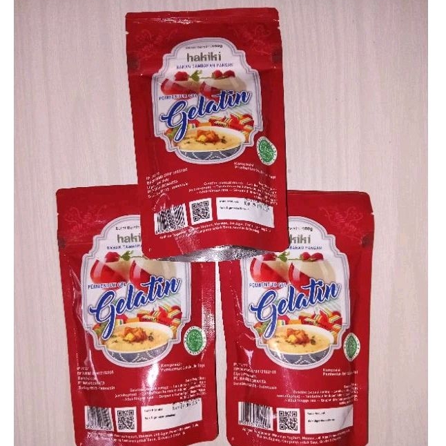 

Hakiki Gelatin Bubuk 100gr