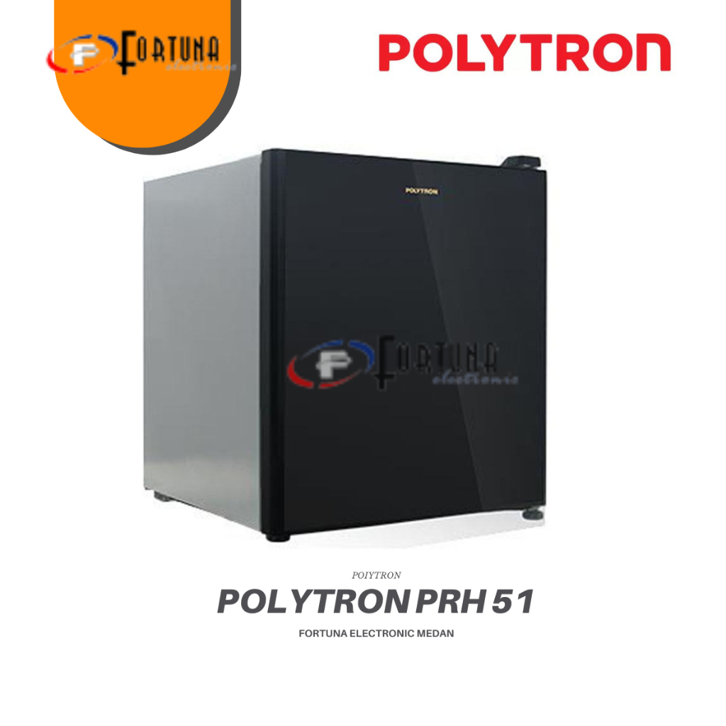 KULKAS MINI POLYTRON PORTABLE POLYTRON PRH 51 PRH 51 R/X PORTABLE 50 LITER MEDAN