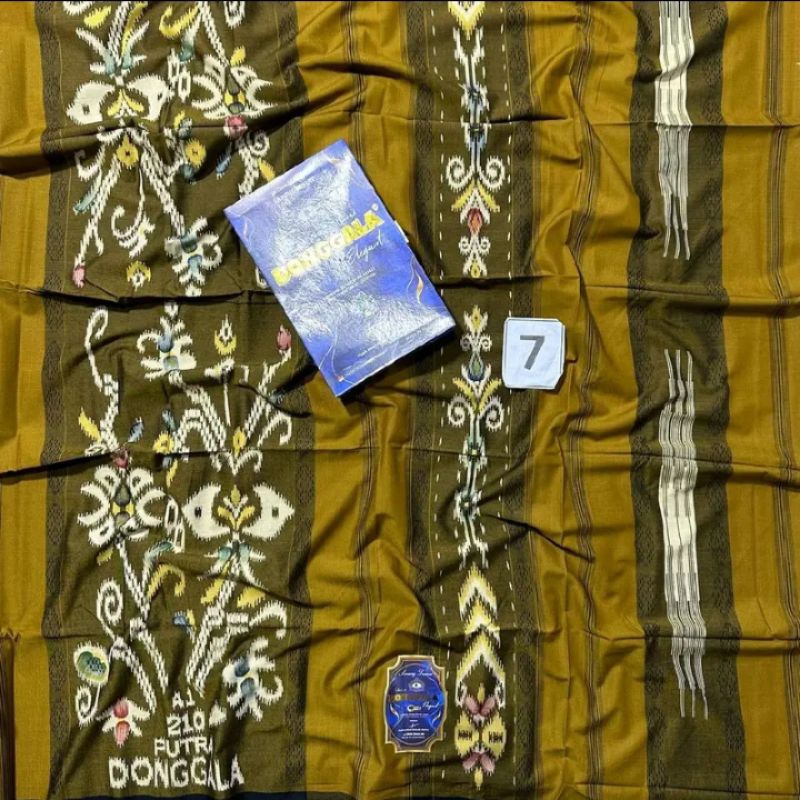SARUNG DONGGALA ASLI KEMBANG DUBAI Motif A1 210//PRODUK DONGGALA//ORIGINAL//DONGGALA//SARUNG//SARUNG