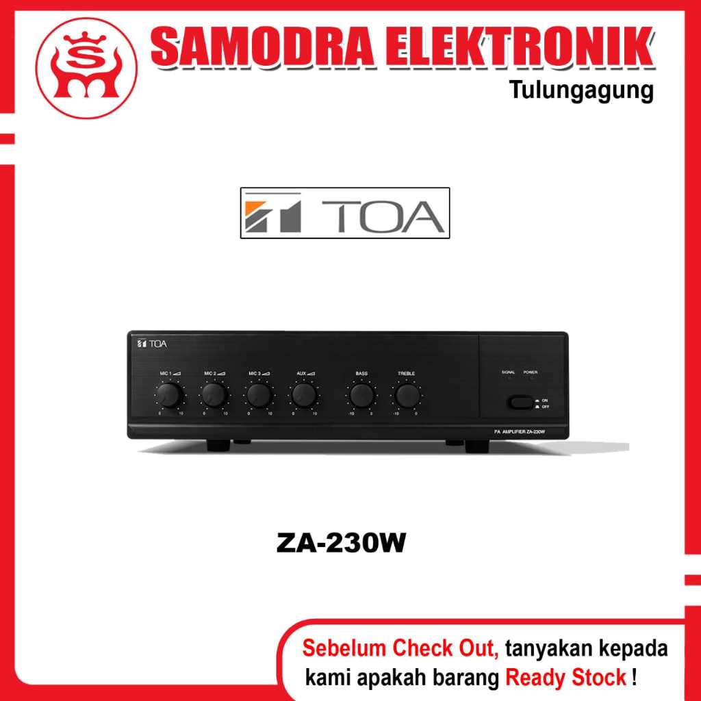 Ampli TOA | Mixer ZA-230W |