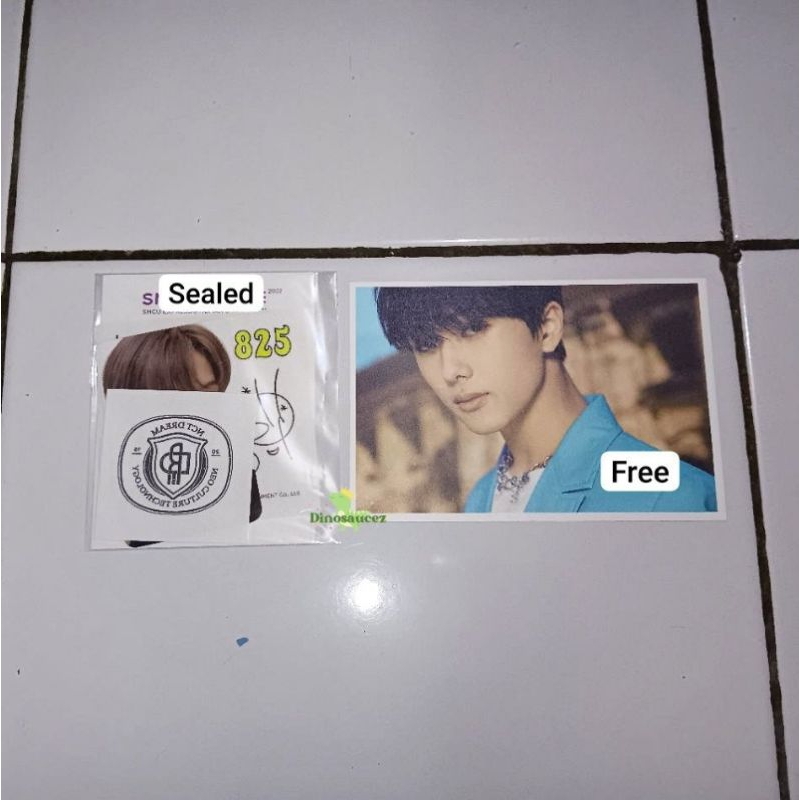 MD Sticker Tattoo SMCU & Postcard Jisung NCT Dream