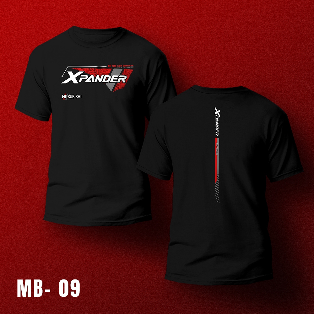 KAOS MOBIL MITSUBISHI NEW XPANDER MB-09 / Kaos Mitsubishi New Xpander / Kaos Distro / Baju Mobil / K