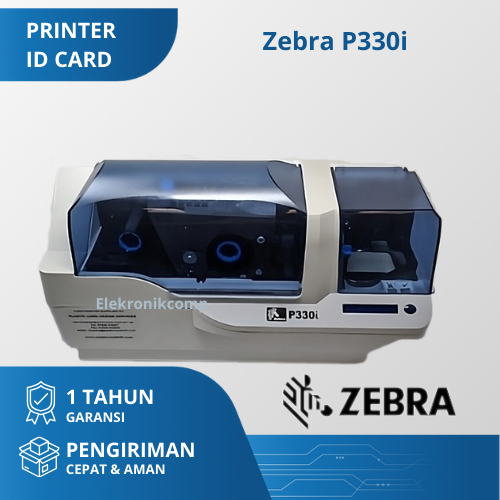 Printer ID Card Zebra P330i Printer Kartu